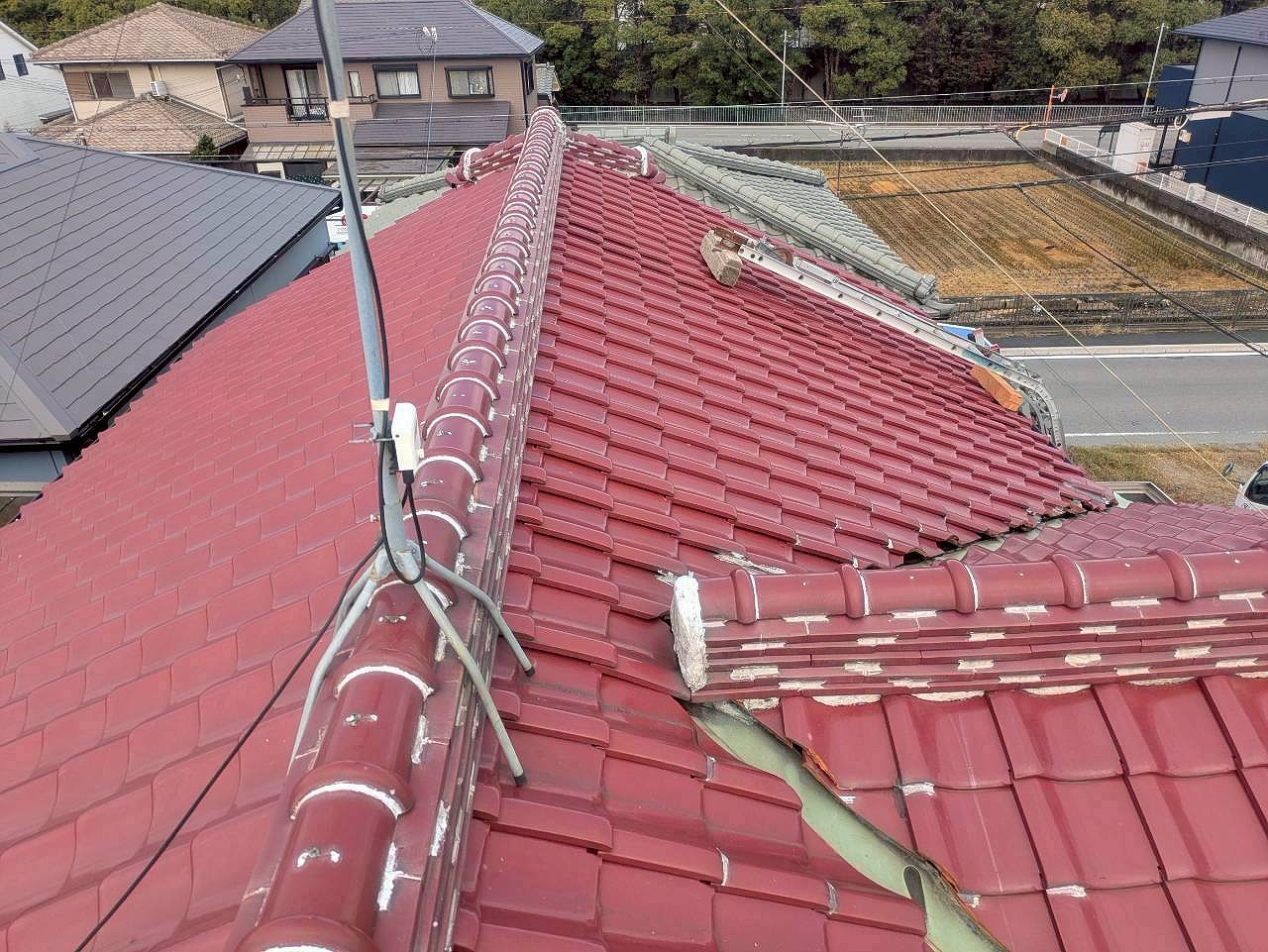 加古川市　屋根の現状